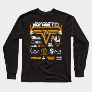 Nightmare Fest - Nightmare Before Music Long Sleeve T-Shirt